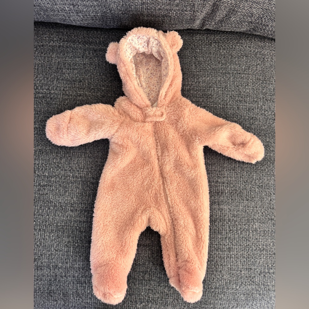 Carter's Soft Pink Fleece Baby Outfit